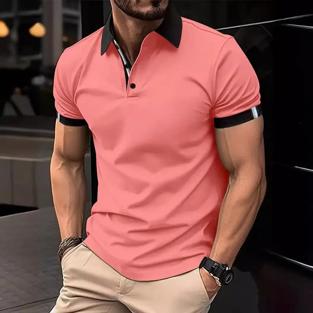 Nero Contrast Polo