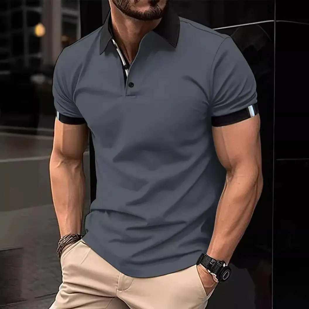 Nero Contrast Polo
