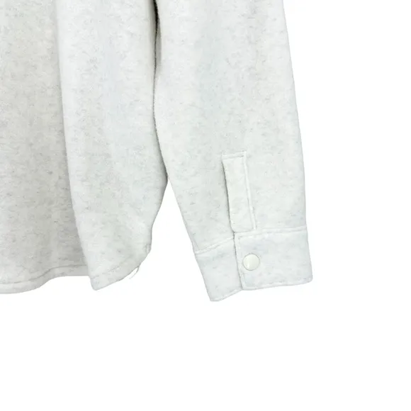 New HAVEN WELL WITHIN Fleece Shirt Jacket Long Sleeve Soft