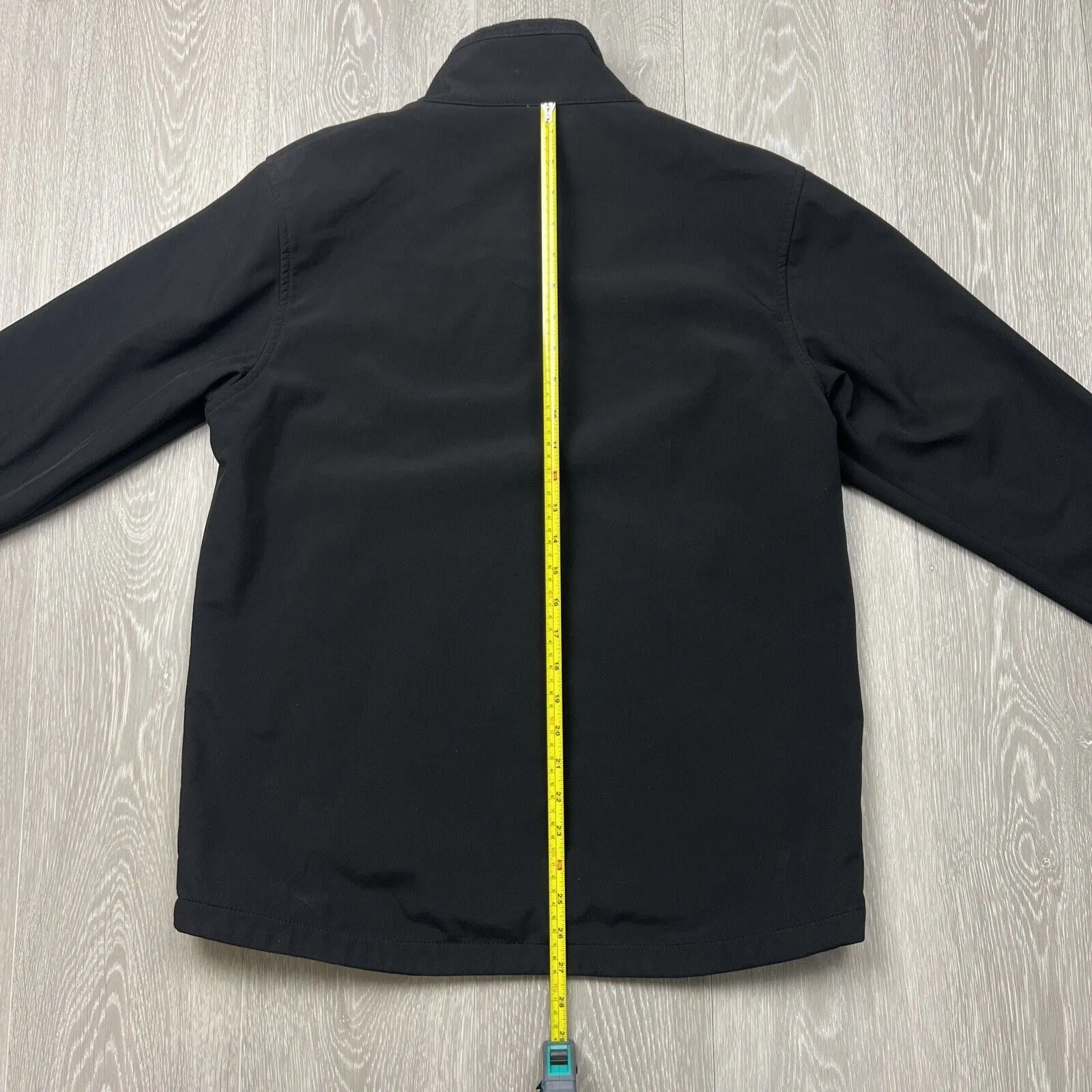 North Sydney United Football Club Soccer Black Soft Shell Jacket Size Small