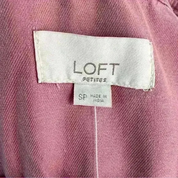 NWT LOFT pink utility jacket.