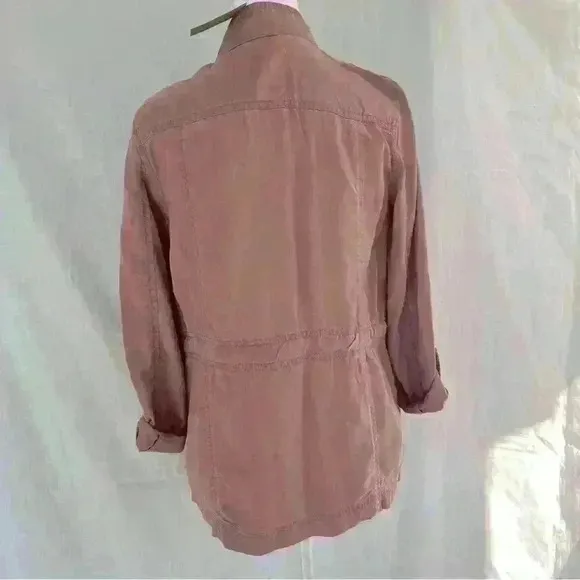 NWT LOFT pink utility jacket.