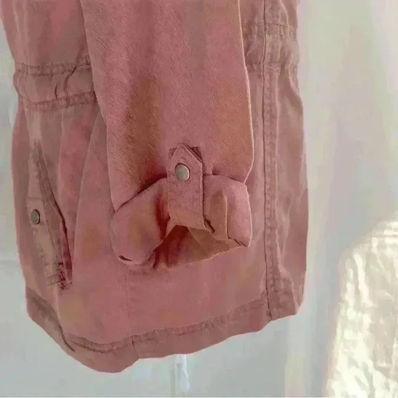 NWT LOFT pink utility jacket.