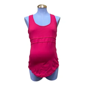 Ocean Lily Pink Maternity Tank (Size Medium)