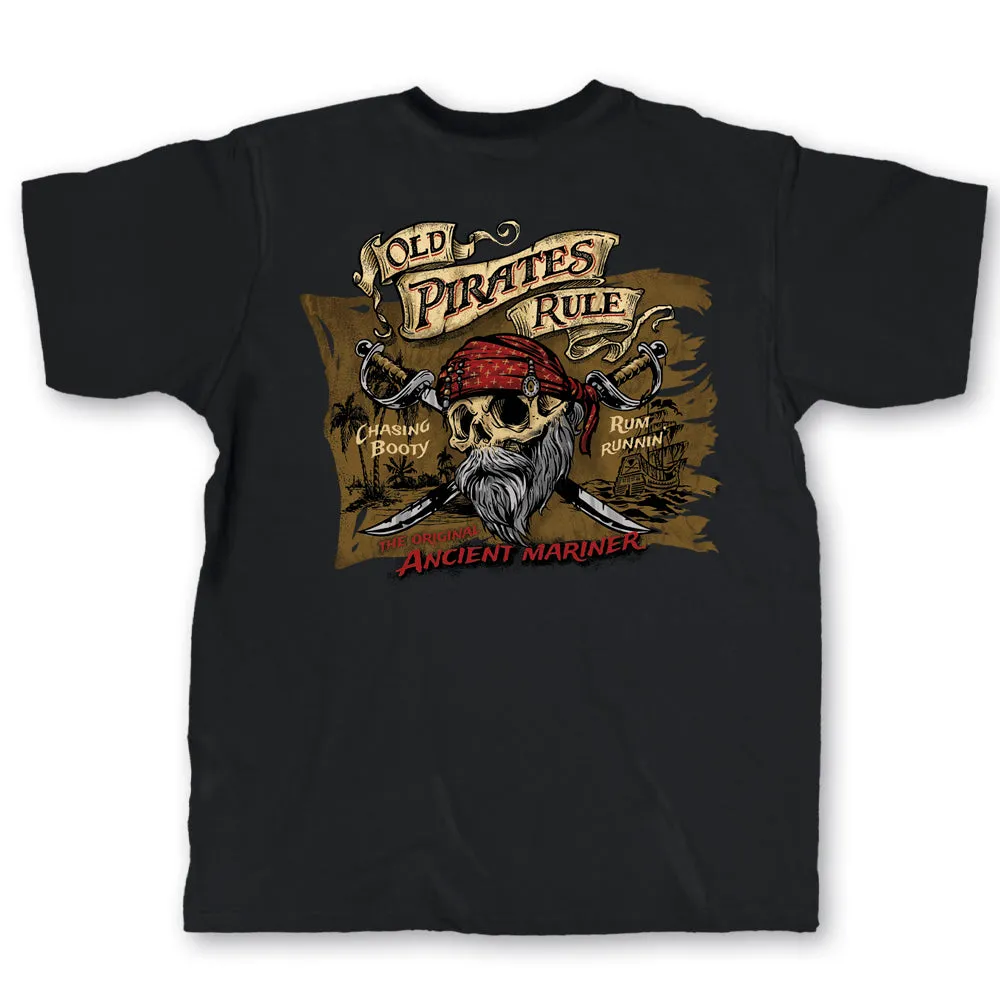 Old Pirates T-Shirt - Black - Big - OG2232BIG