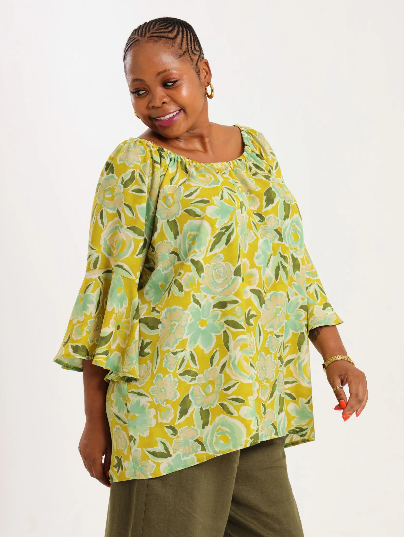 Oleander Shirt- Floral