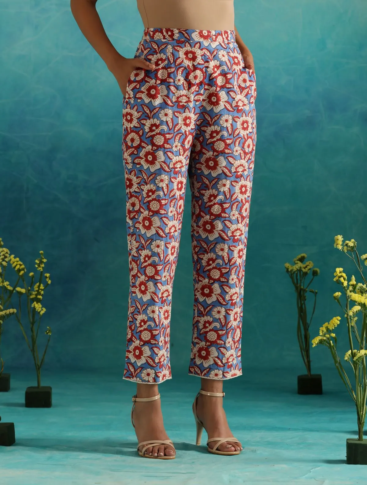 ON SALE- Floral fields kurta set