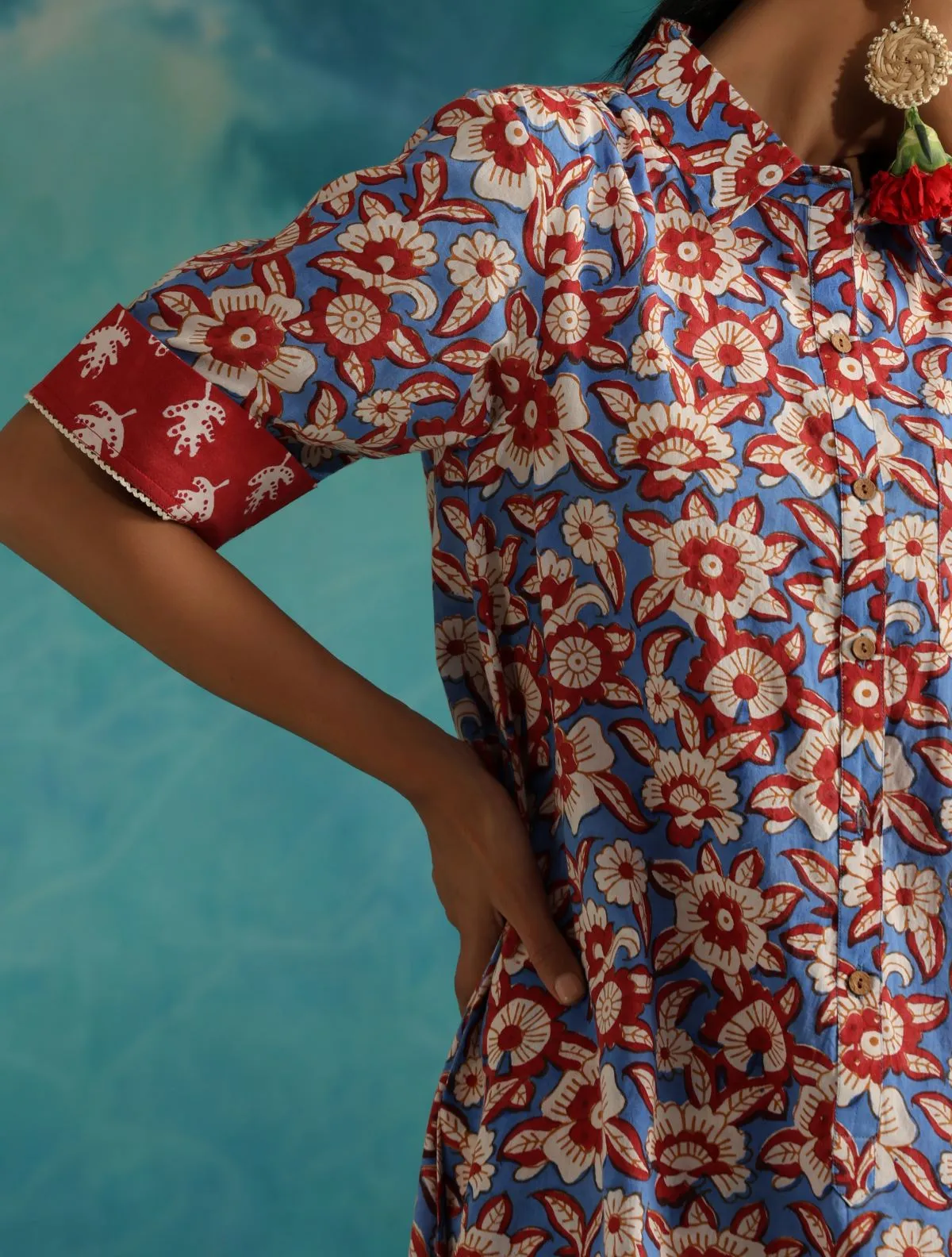 ON SALE- Floral fields kurta set