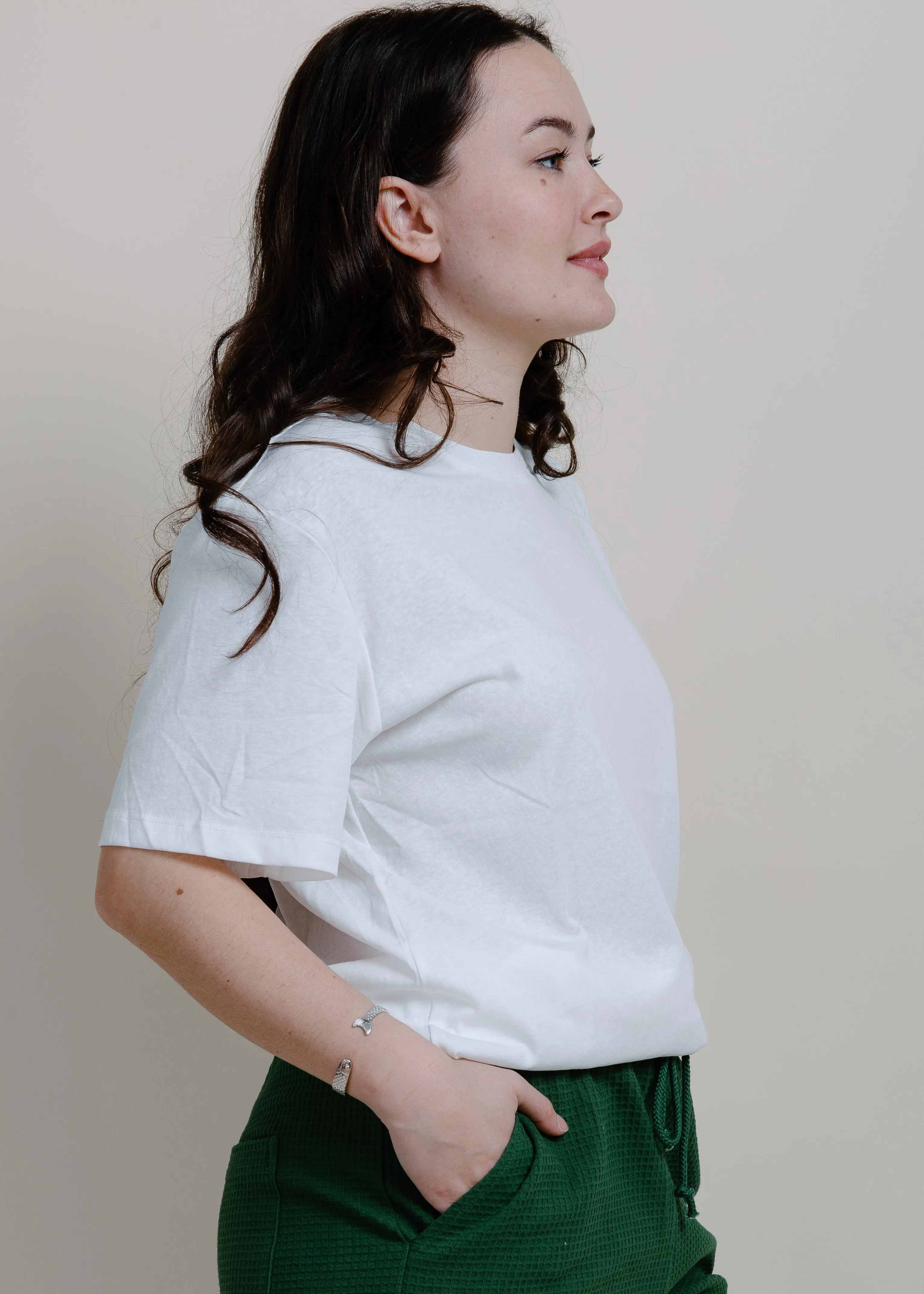 Out The Door Tee - White