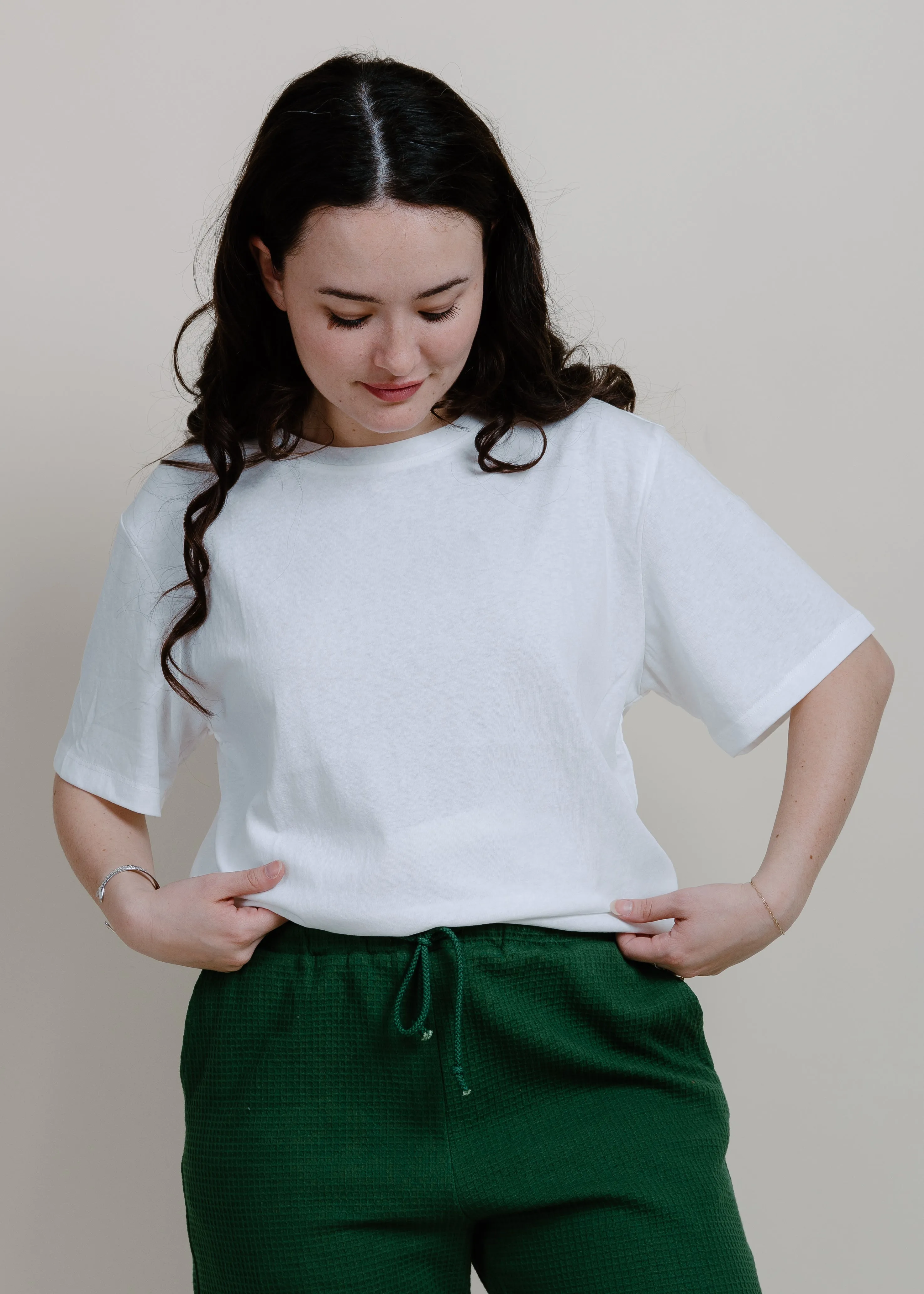 Out The Door Tee - White