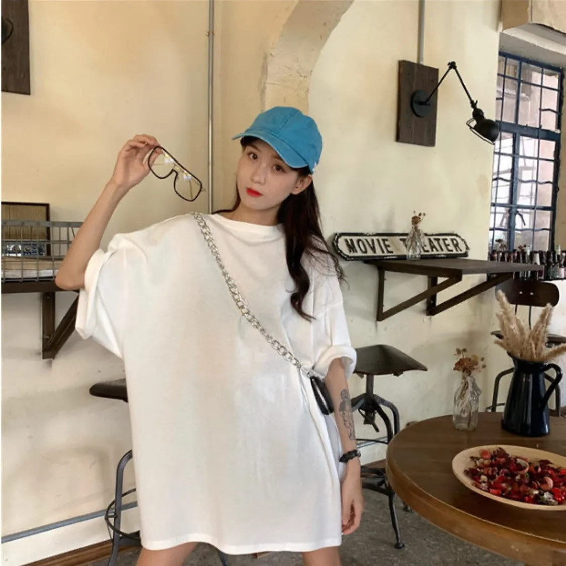 Oversized Plain Tee