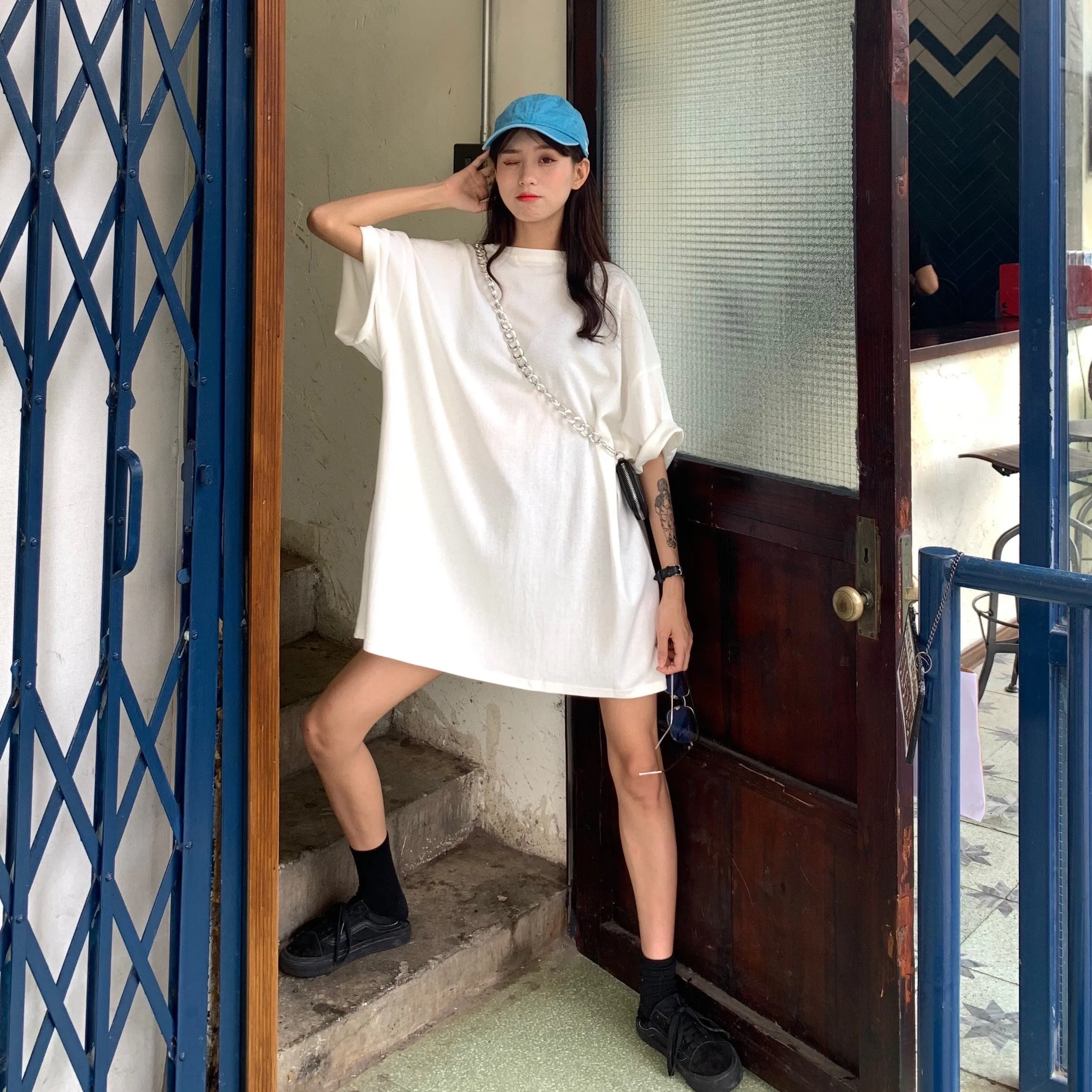 Oversized Plain Tee