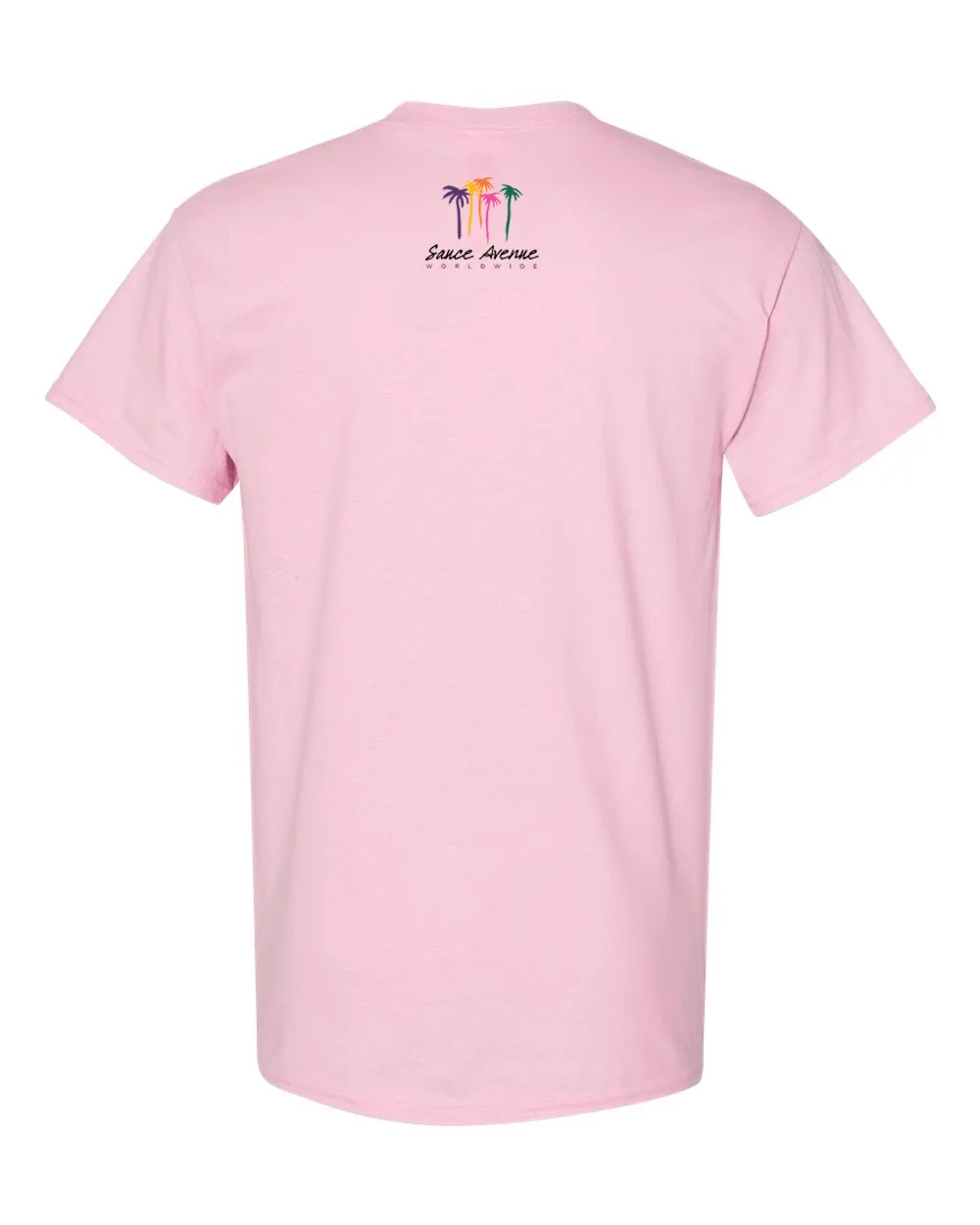 Palm Trees SA Worldwide | Light Pink Tee