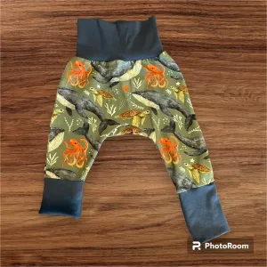 Pantalons évolutifs - Arbres roses