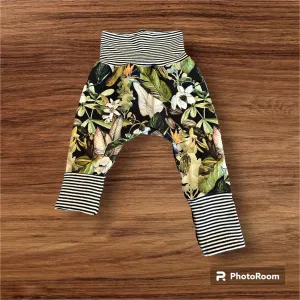 Pantalons évolutifs - Fleurs tropicales