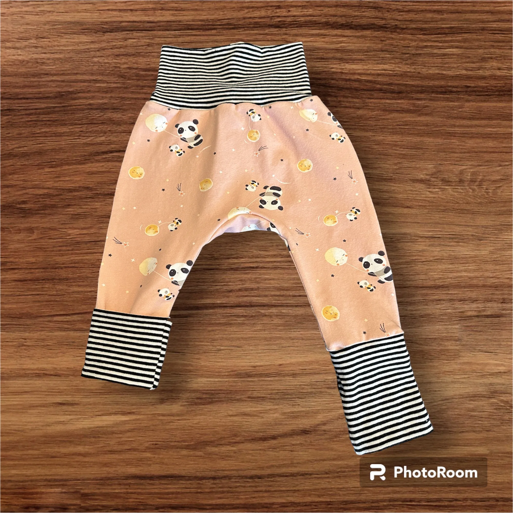 Pantalons évolutifs - Pandas roses