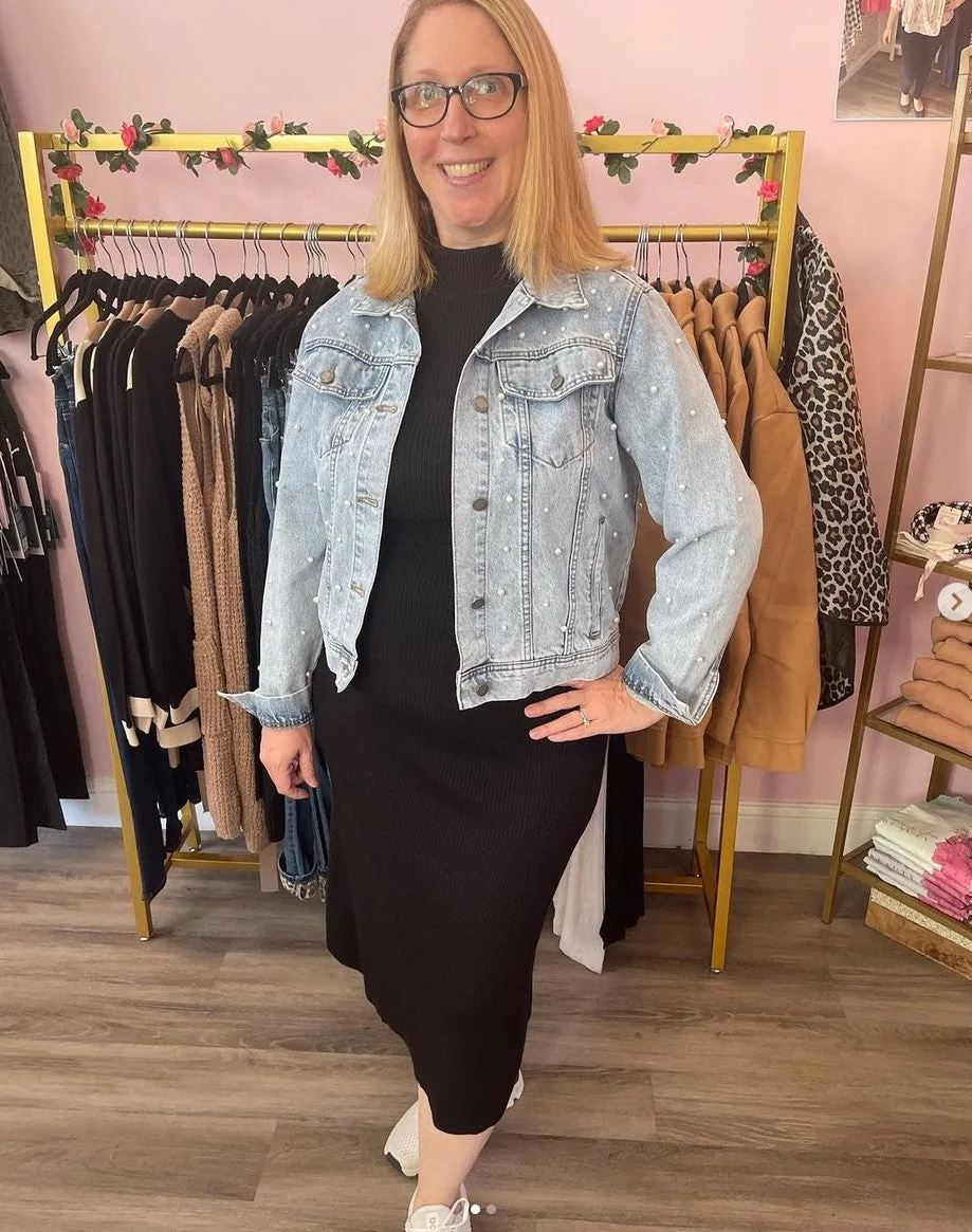 Pearl Denim Jacket