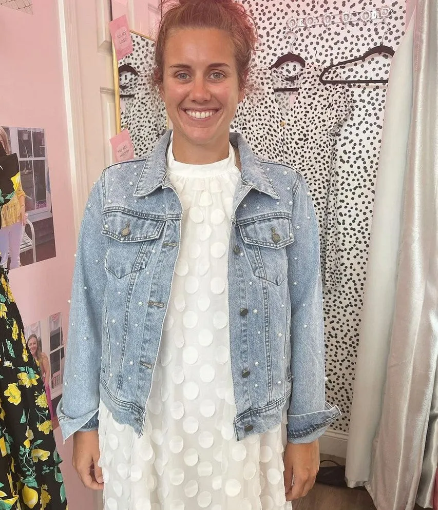 Pearl Denim Jacket