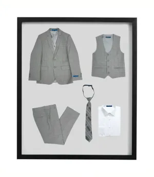 Perry Ellis Boy's 5pc Solid Suit