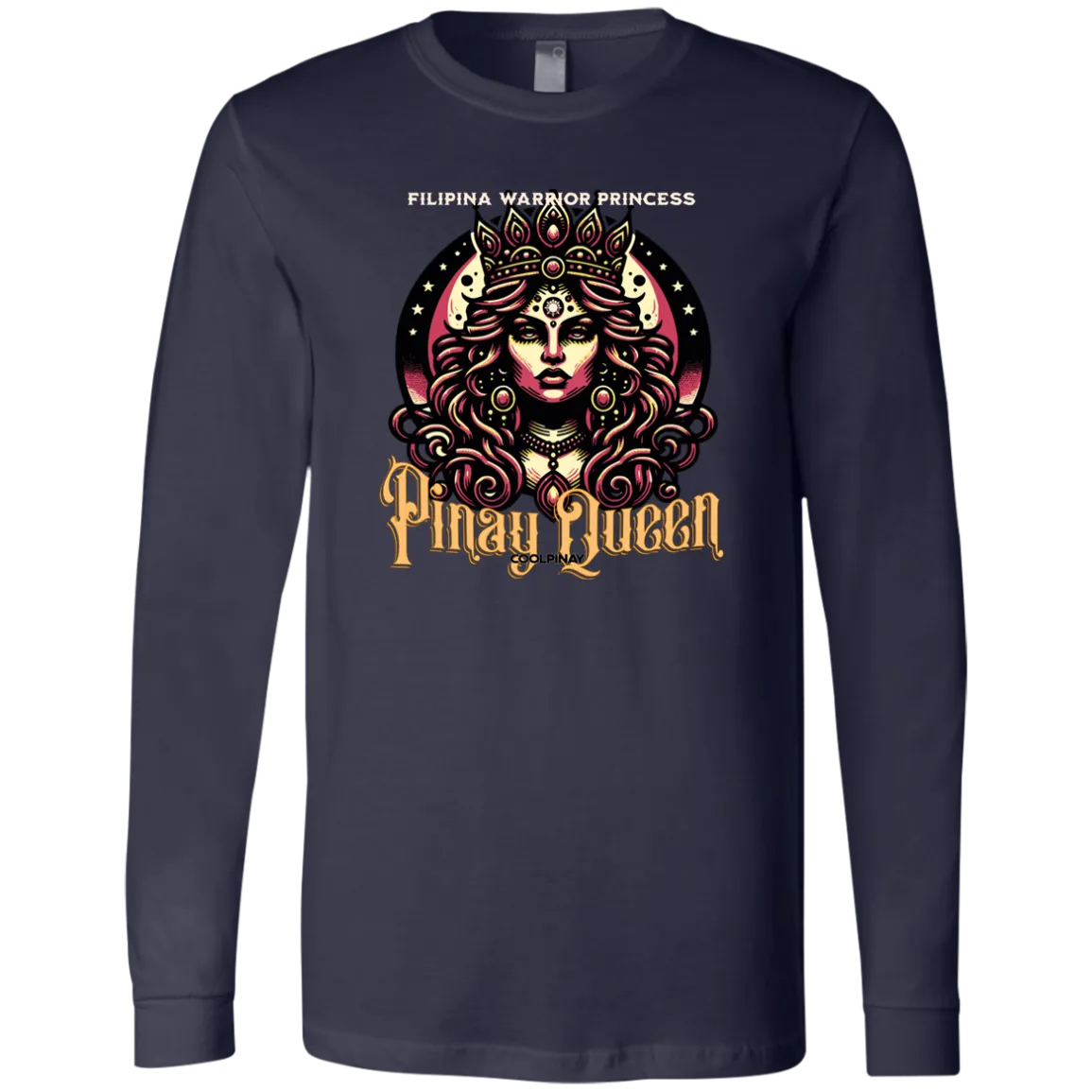 Pinay Queen Unisex Jersey Long Sleeve T-Shirt