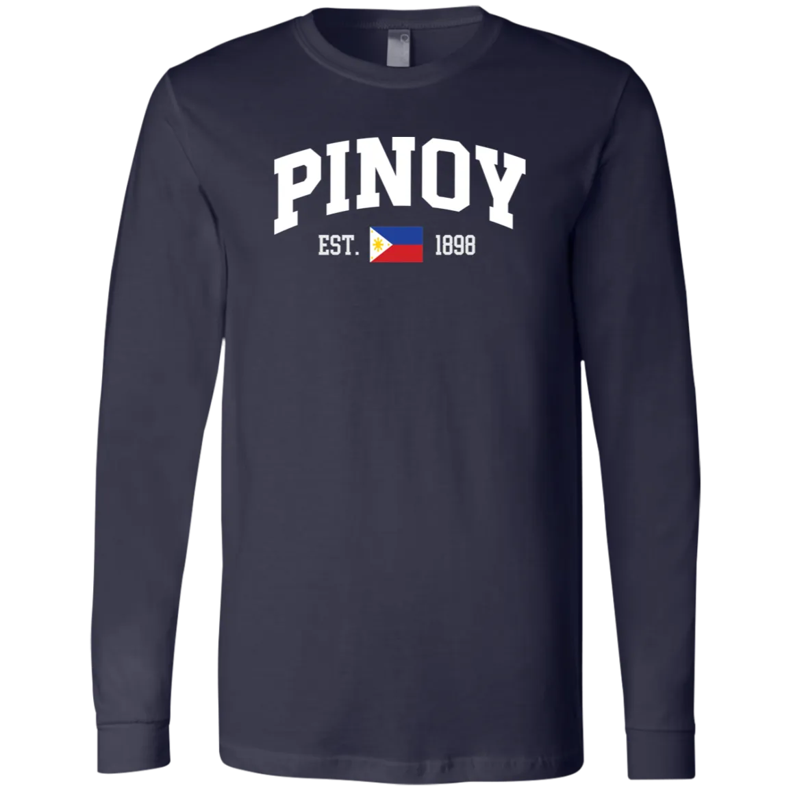 Pinoy Est 1898 Unisex Jersey Long Sleeve T-Shirt