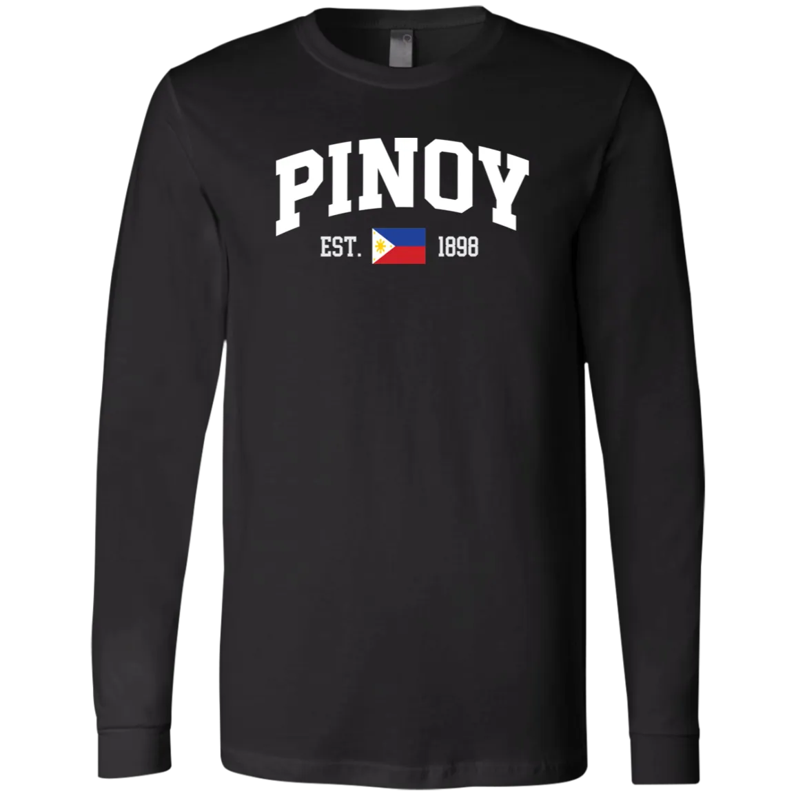 Pinoy Est 1898 Unisex Jersey Long Sleeve T-Shirt