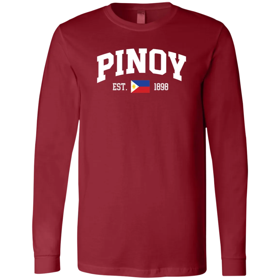 Pinoy Est 1898 Unisex Jersey Long Sleeve T-Shirt