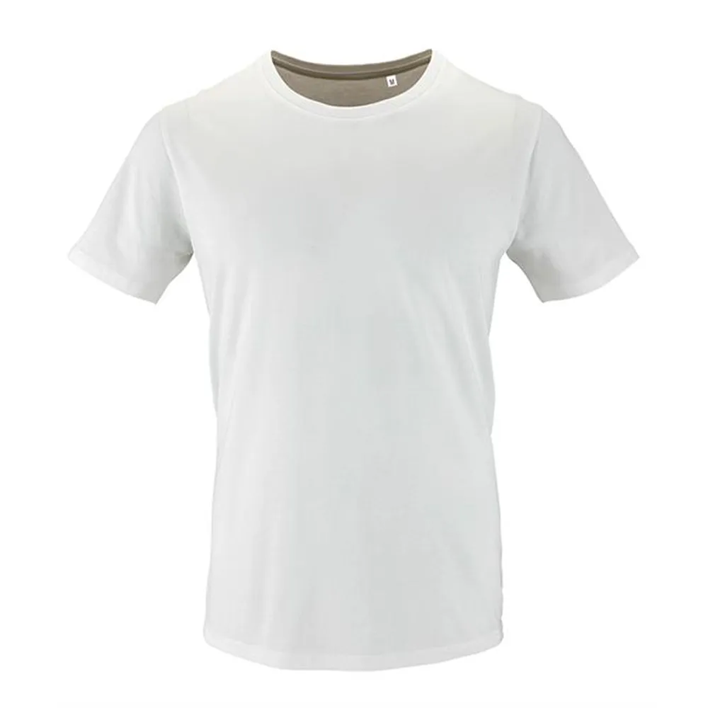 Plain 100% Organic Cotton Tee White