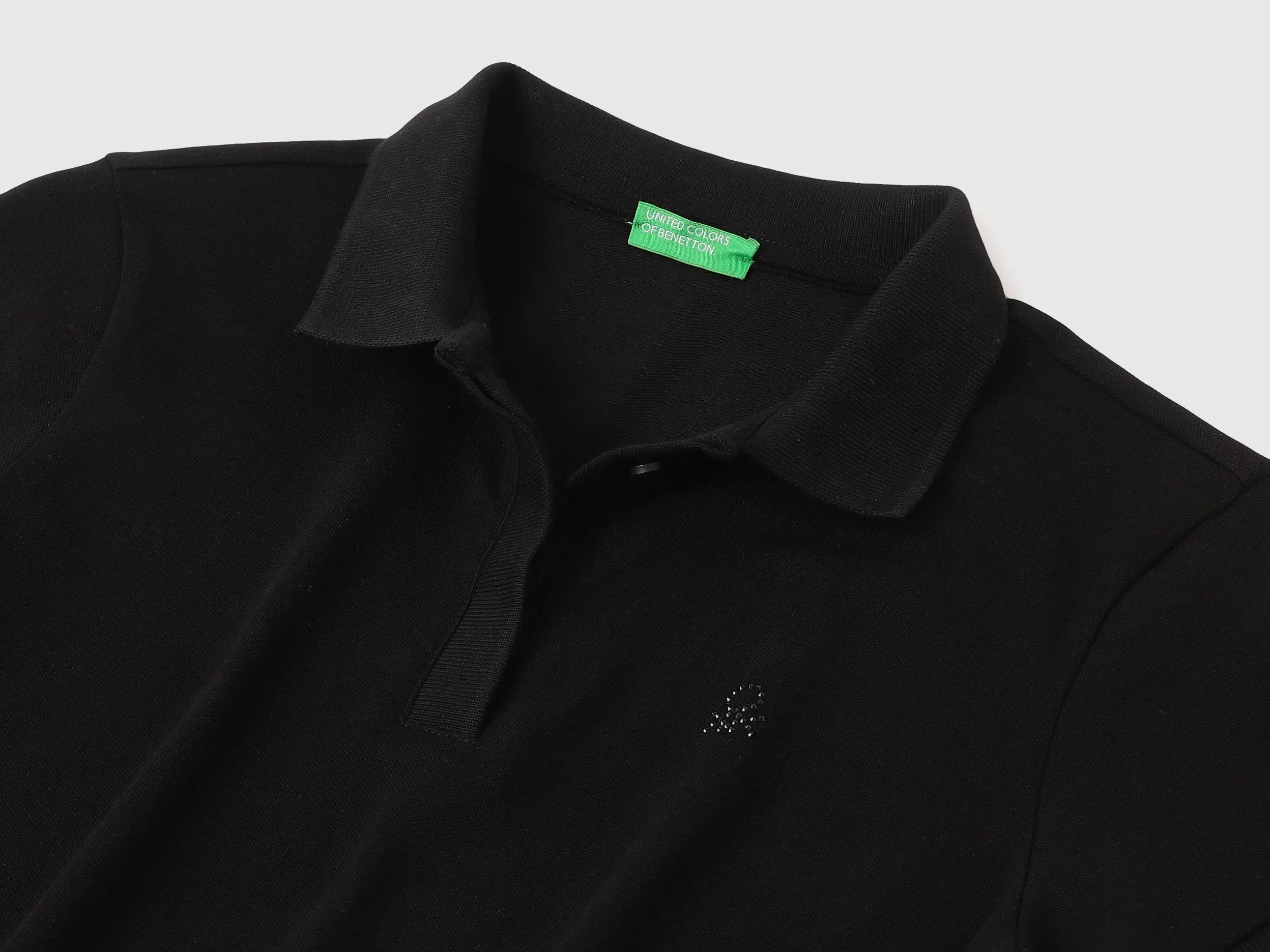 Polo Neck Solid Tshirt