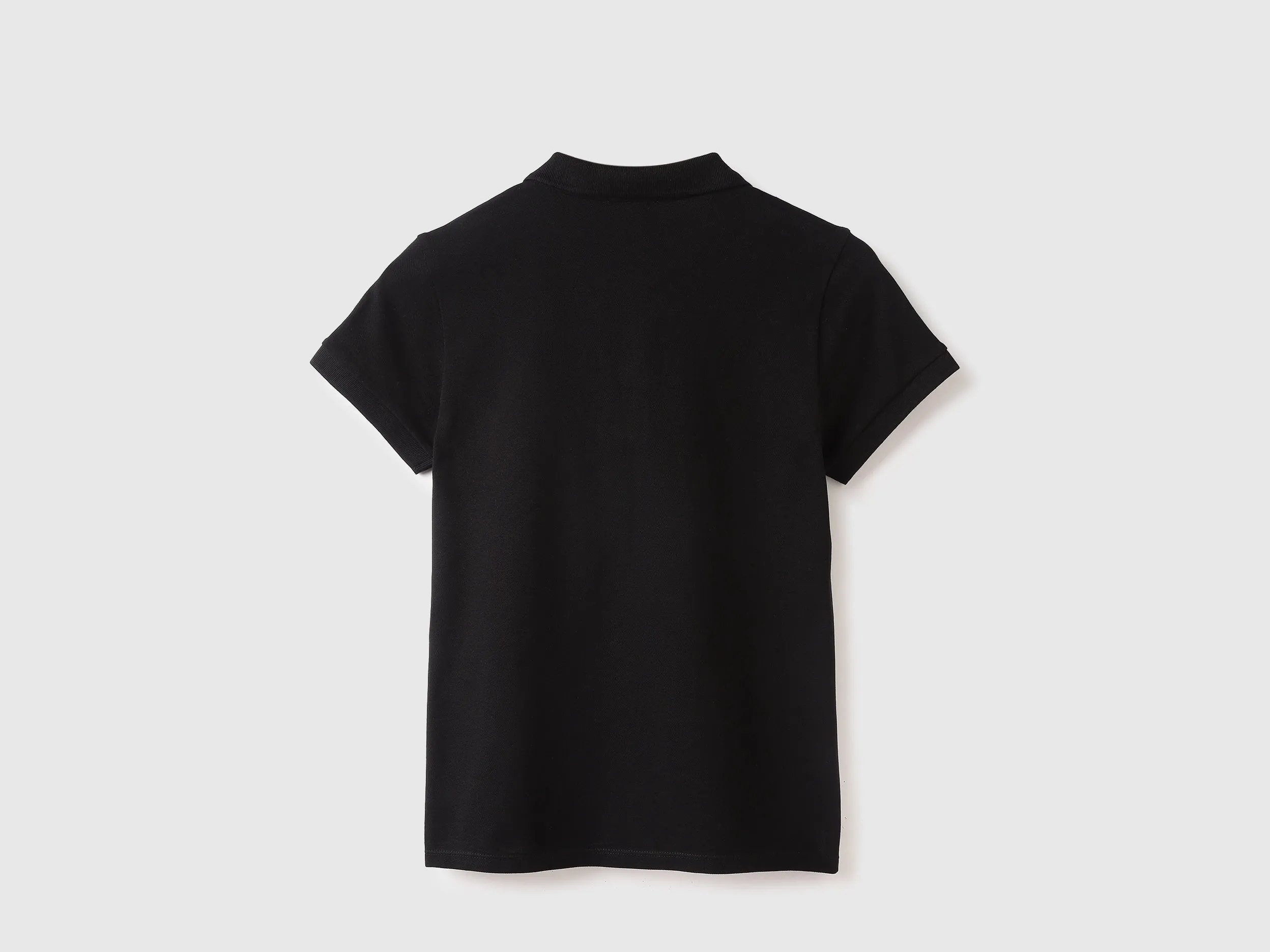 Polo Neck Solid Tshirt