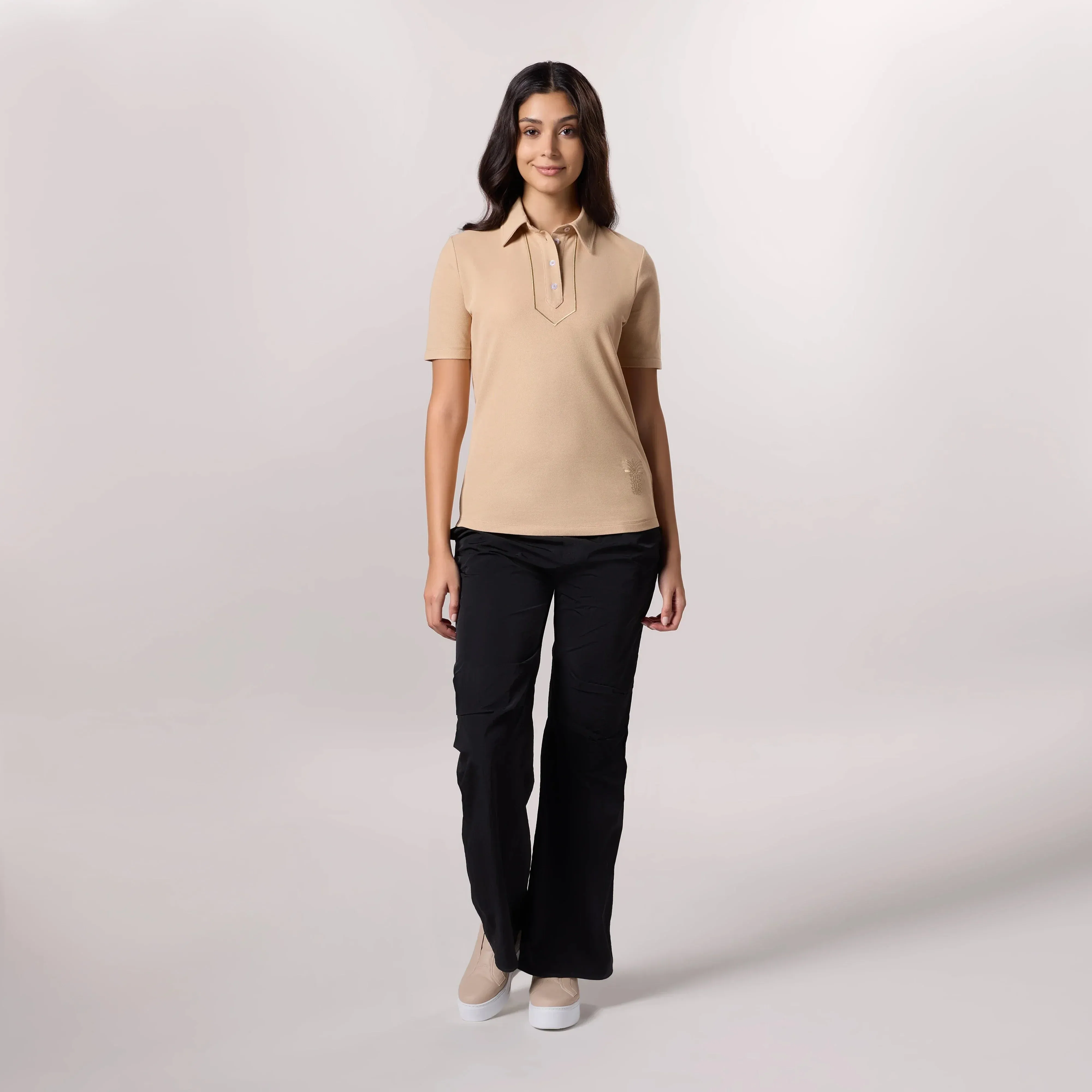Polo Top - SEASONAL SAND