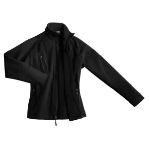 Port Authority® Ladies Textured Soft Shell Jacket
