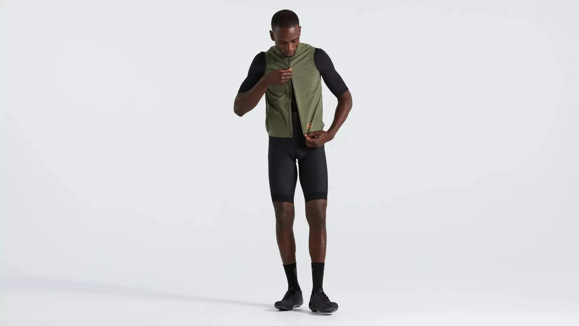 PRIME WIND VEST MEN - Oak Green L