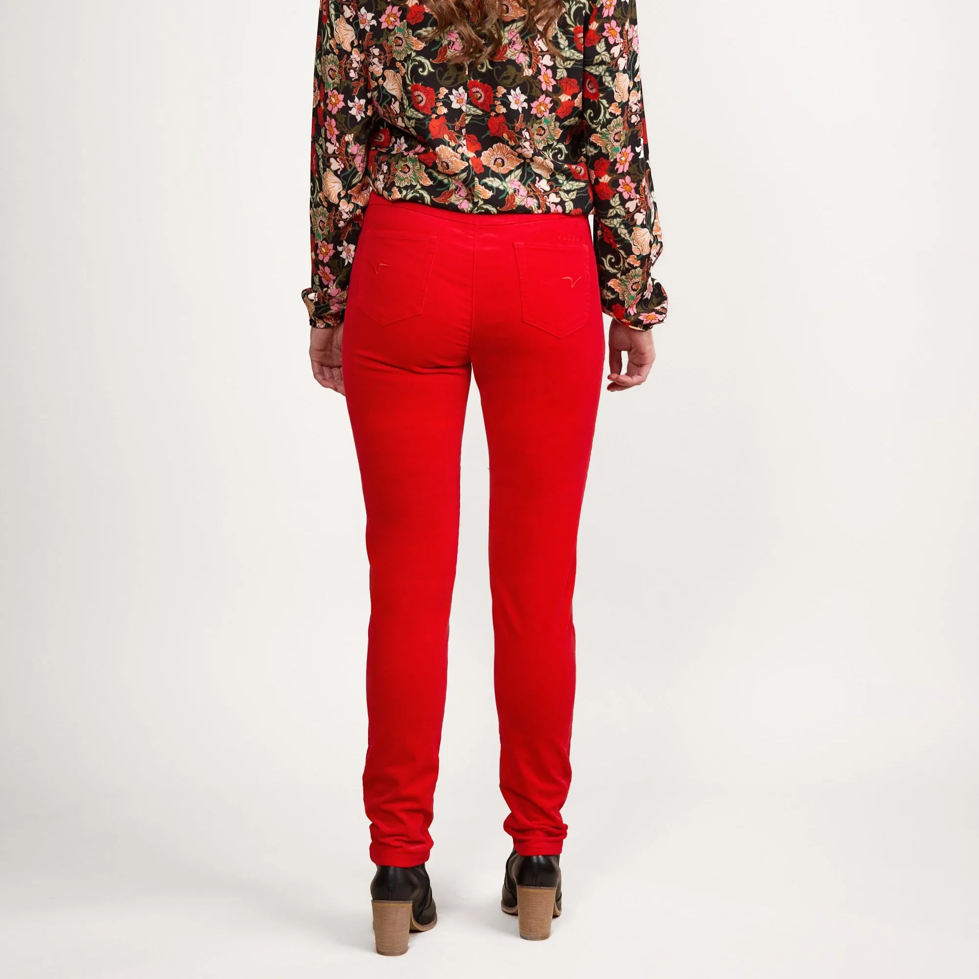 Pull On Cord Trousers - Fiesta
