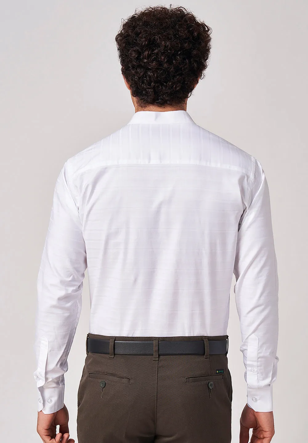 Pure Cotton Formal- Slim Fit Shirt - A45137