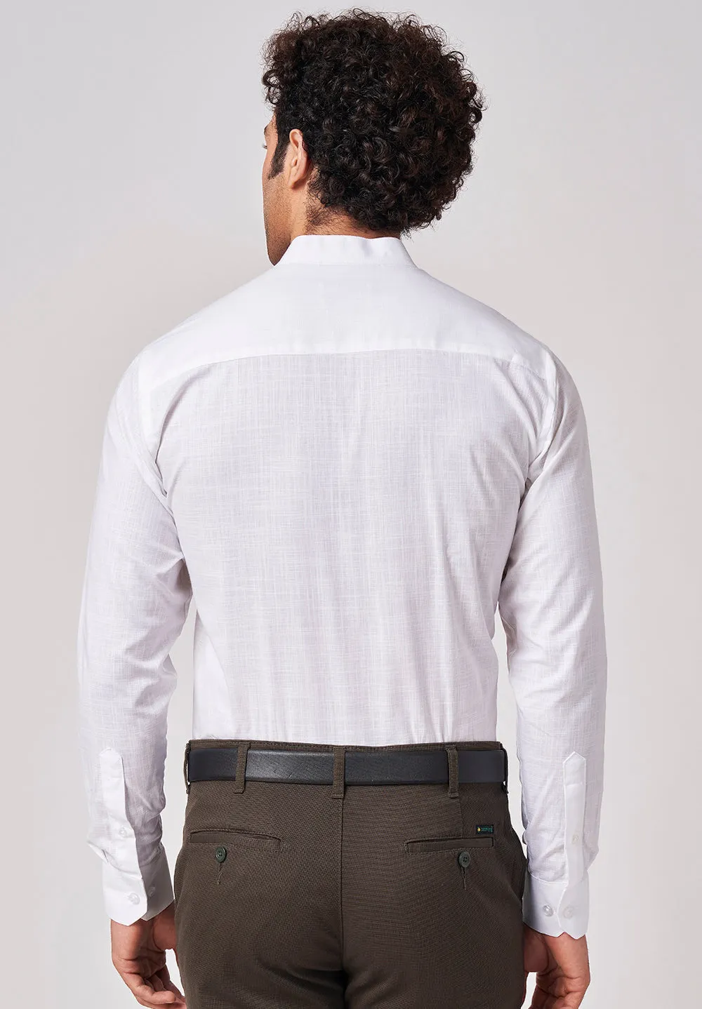 Pure Cotton Formal- Slim Fit Shirt - A45400