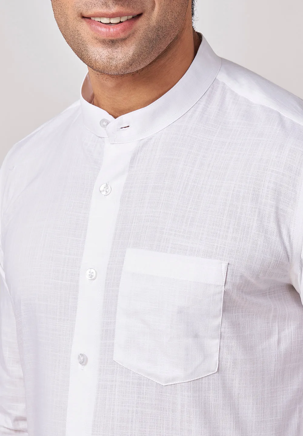 Pure Cotton Formal- Slim Fit Shirt - A45400