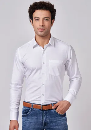 Pure Cotton Formal-slim Fit Shirt - S45138