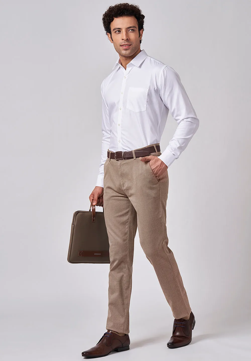 Pure Cotton Formal-slim Fit Shirt - S45152