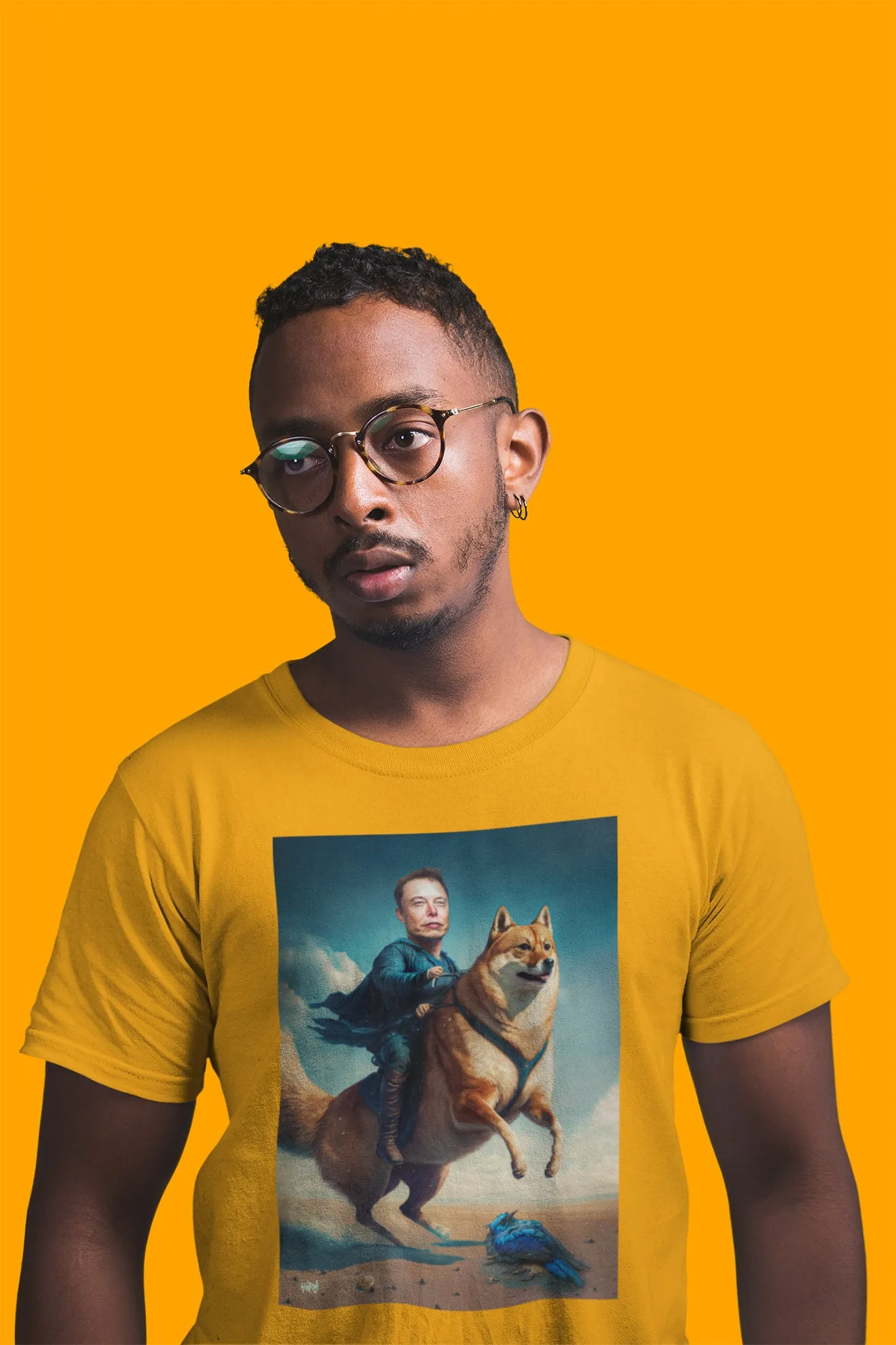 "Shiba-Elon" Unisex's classic tee