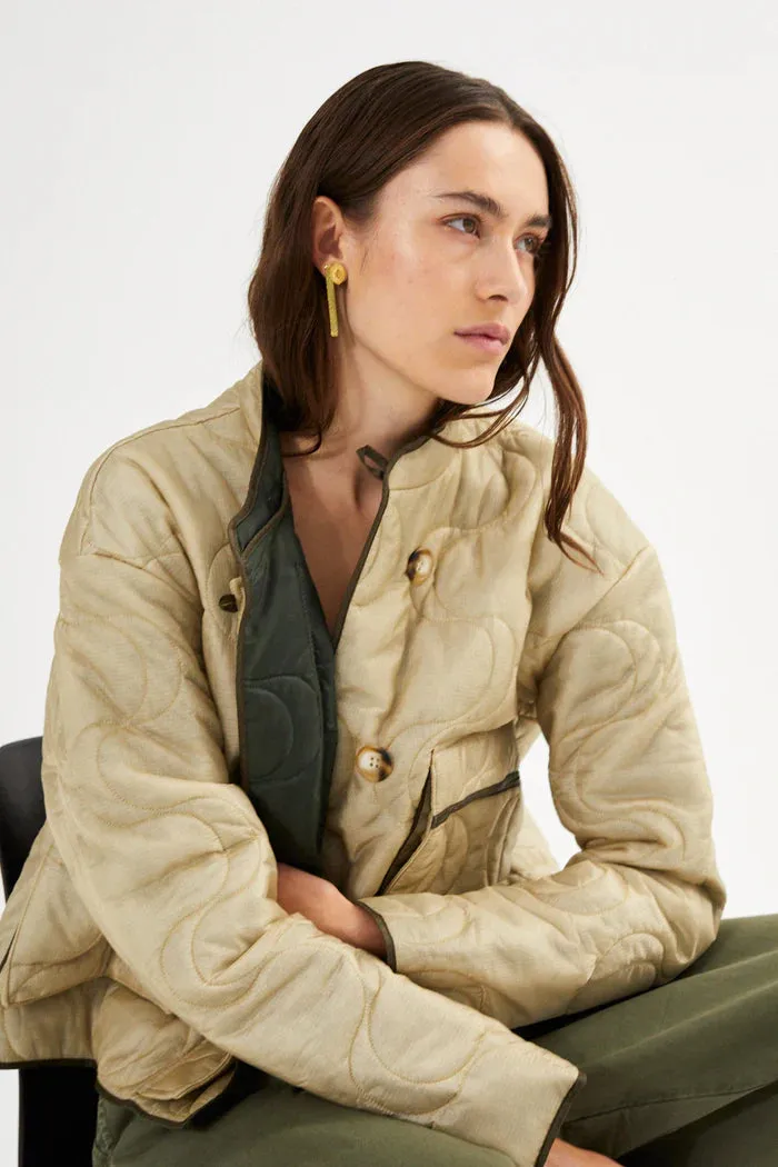 Raisa Pastel quilt Jacket