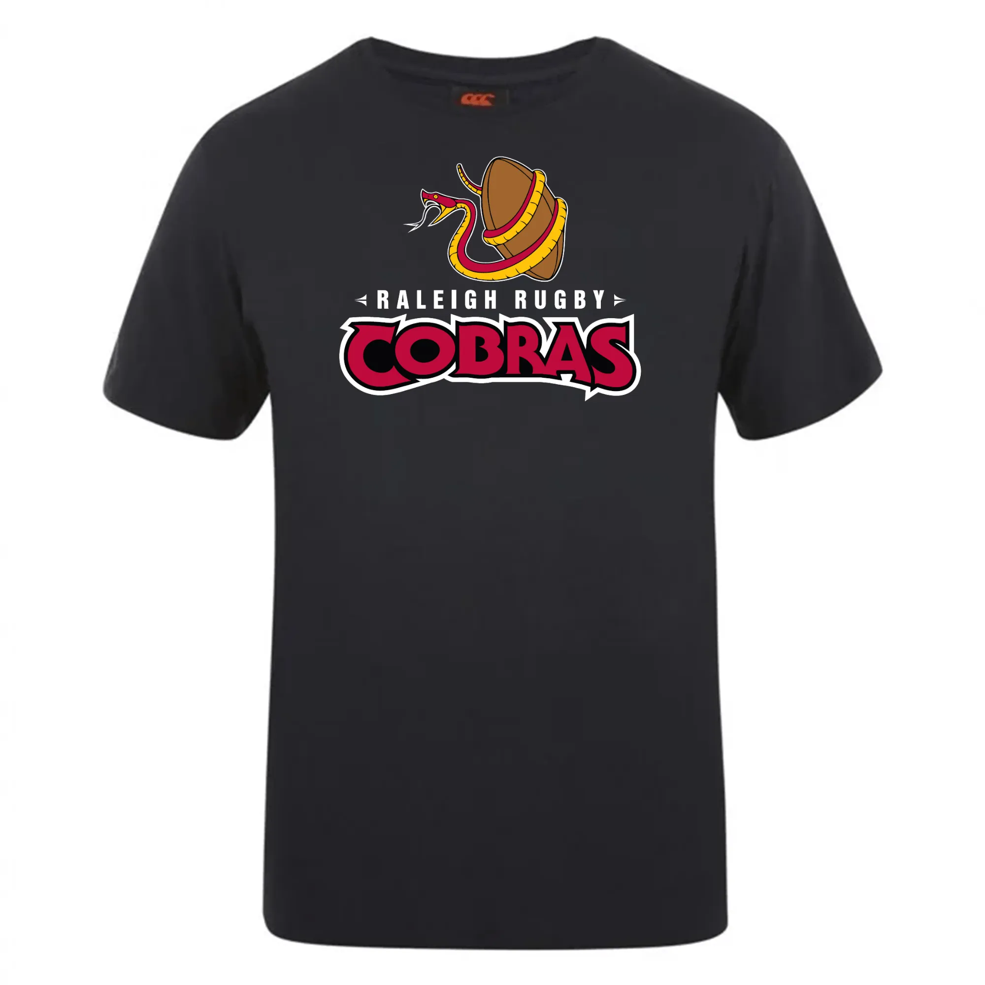 Raleigh Cobras Rugby Club Plain Tee by Canterbury