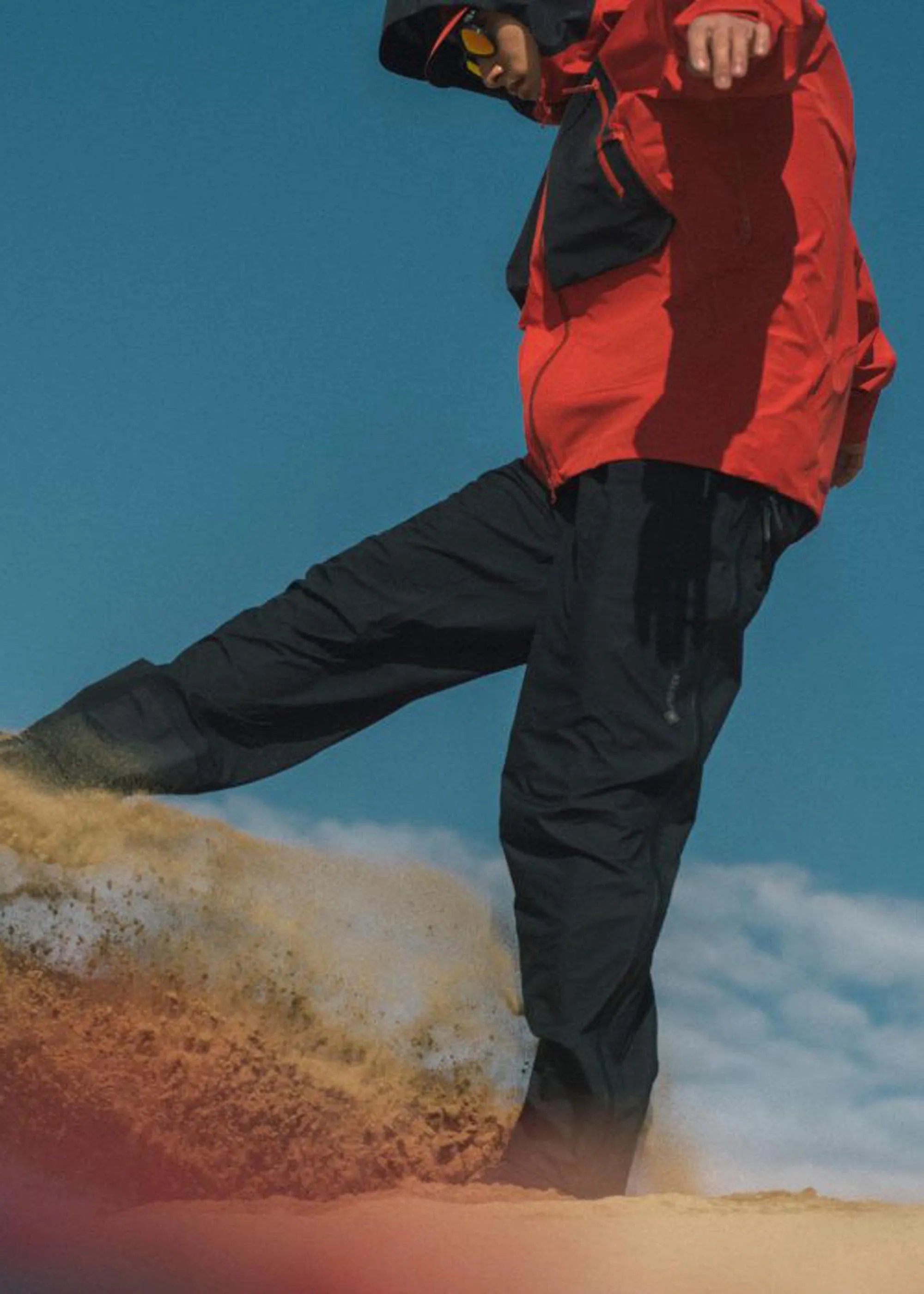 Red GORE-TEX Shell Jacket