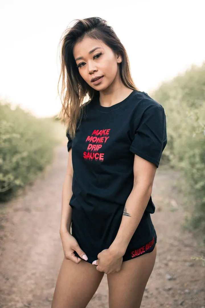 Red MMDS | Black Tee