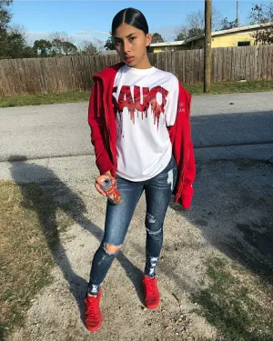 Red Rose Sauce | White Tee