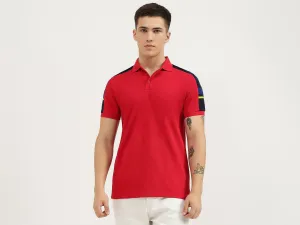 Regular Fit Collared Logo Detail Polo T-Shirt