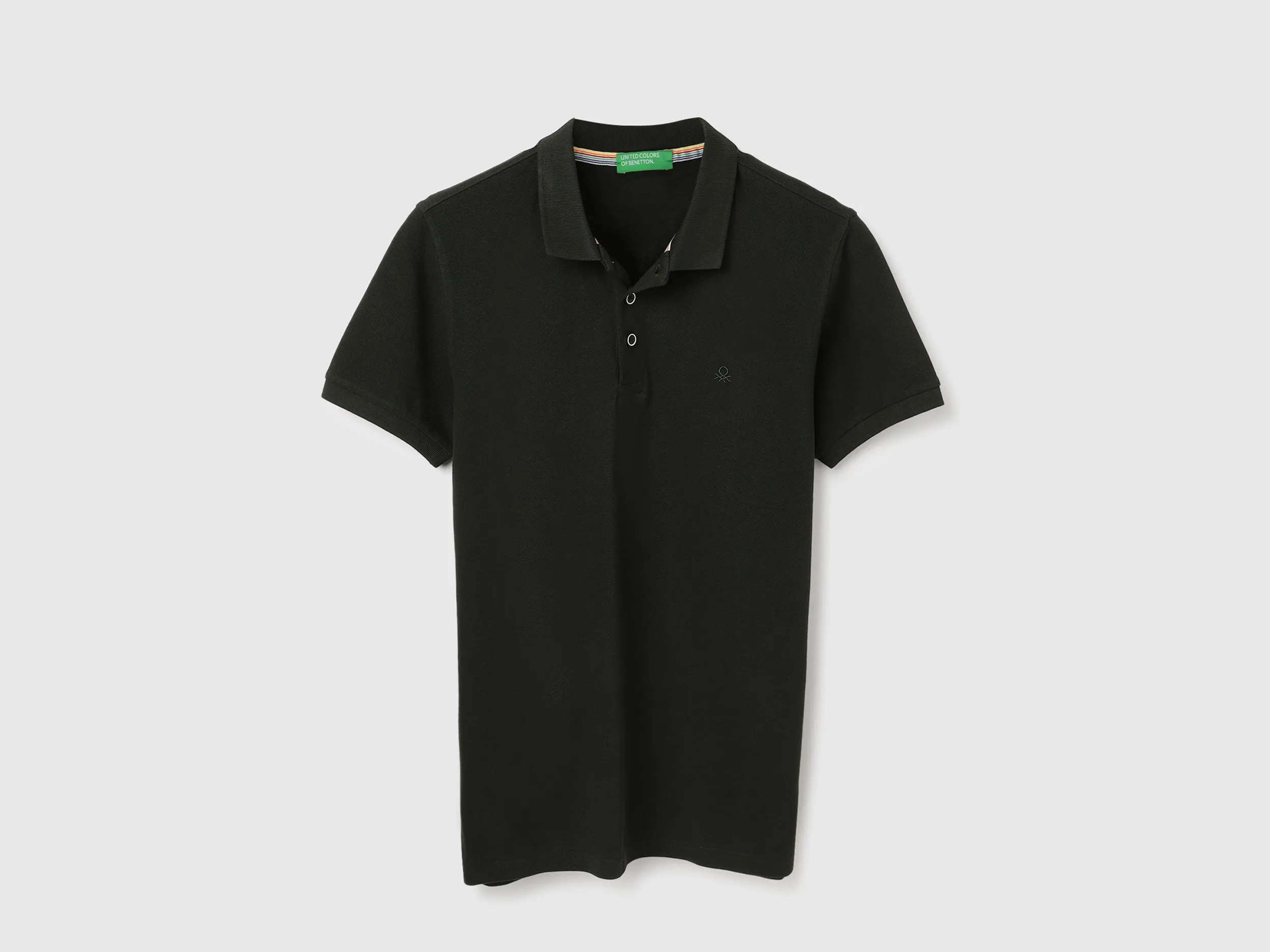 Regular Fit Collared Solid Polo T Shirt