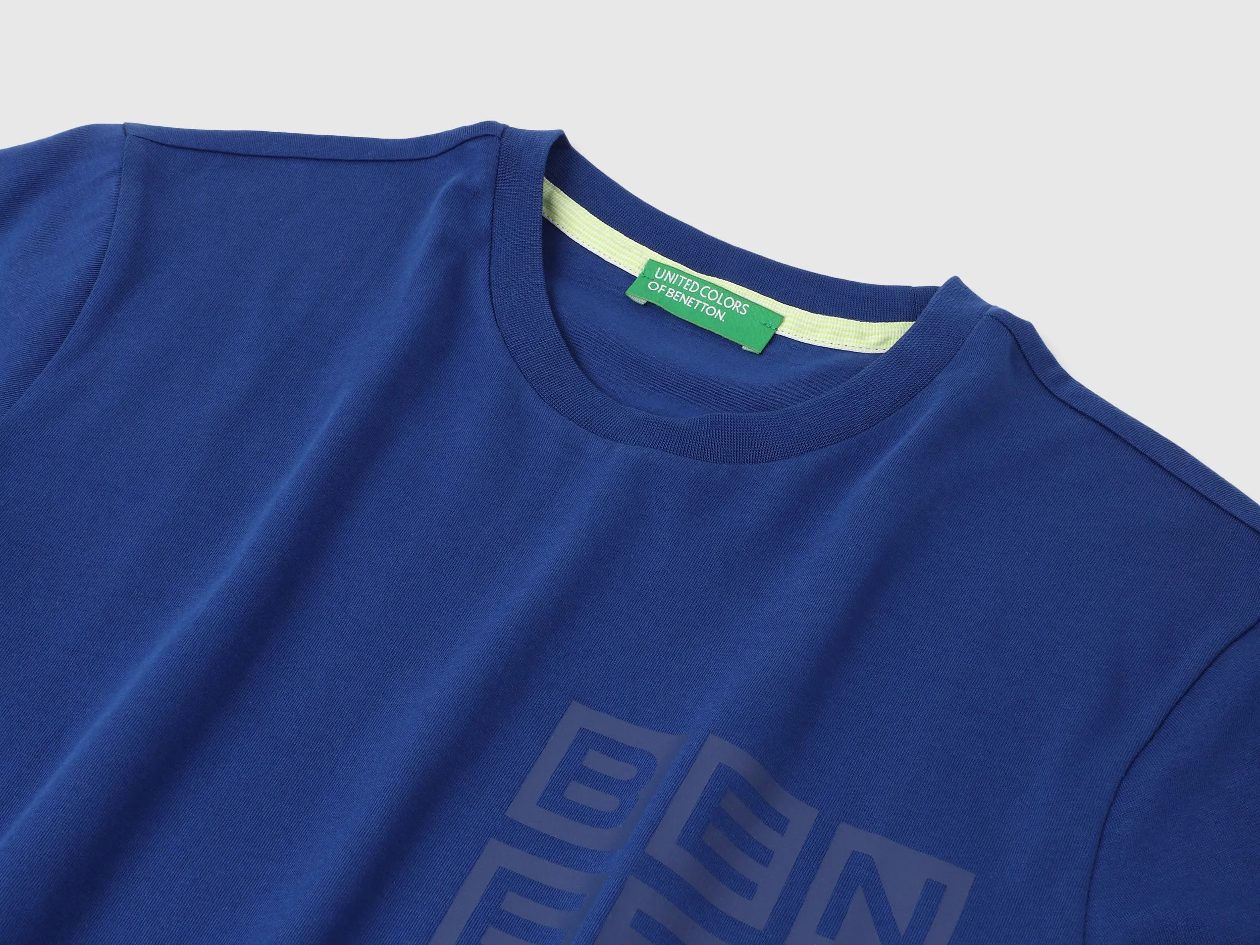 Regular Fit Crew Neck Logo Print T-Shirt