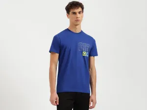 Regular Fit Crew Neck Logo Print T-Shirt