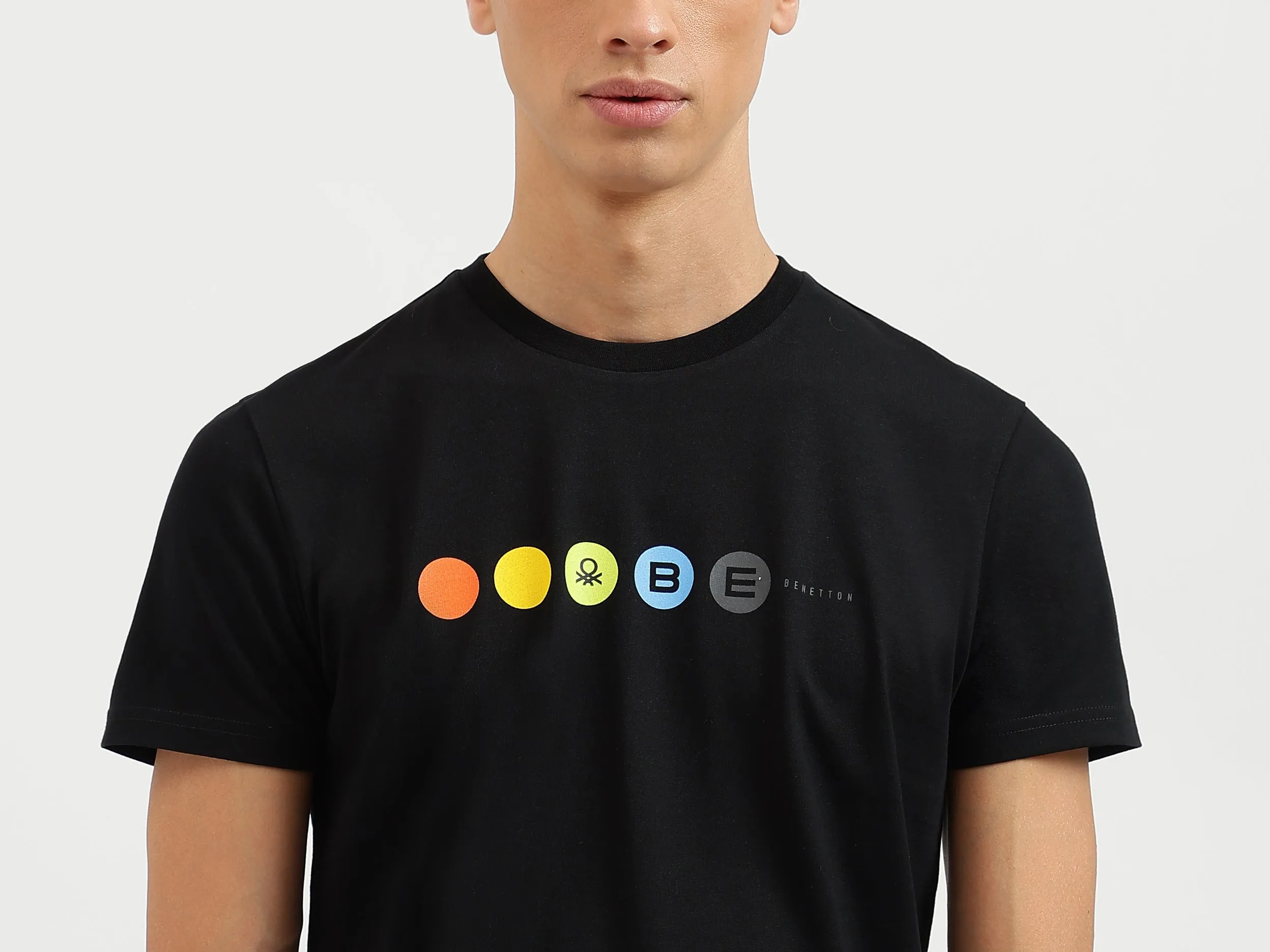 Regular Fit Crew Neck Printed T-Shirt